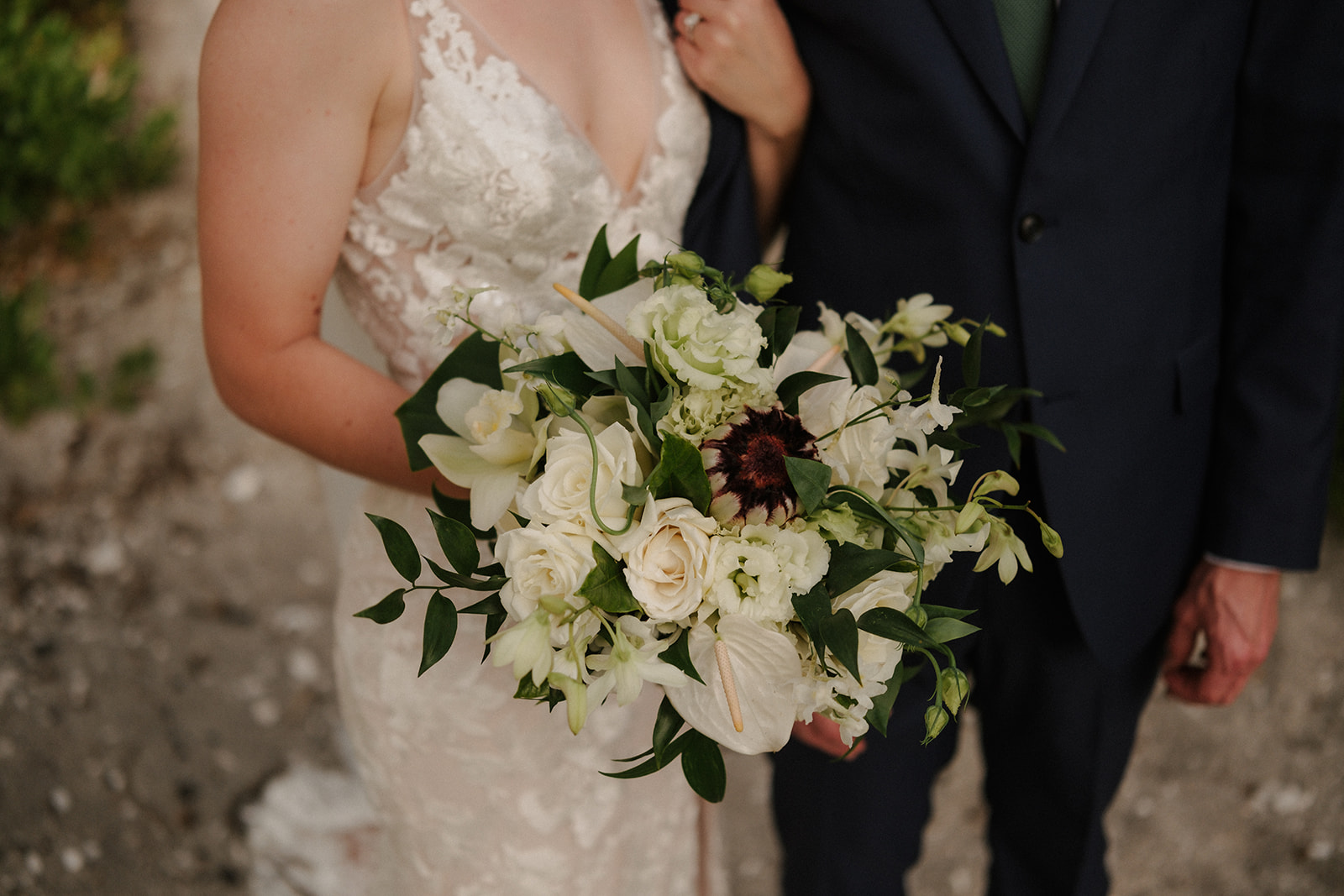 Hawaii Florist Grace Flowers bridal bouquet