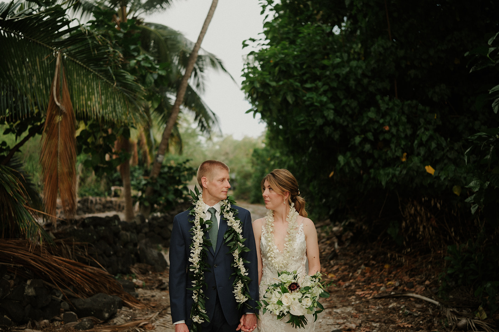 Intimate Wedding in Kona